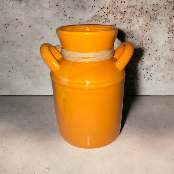 Halloween Ceramic Pumpkin Lantern Jug Battery Operated Tealight - Picture 3 of 6